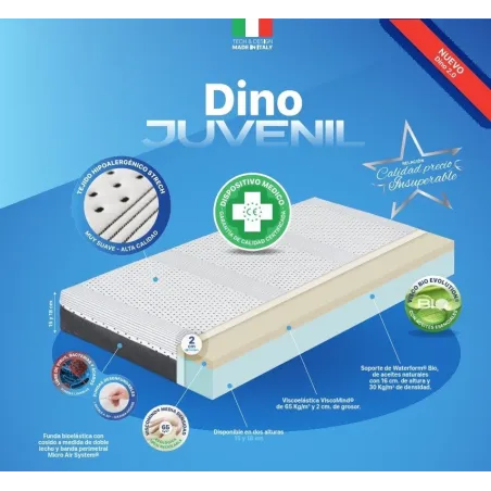 Colchón Plus Salute Visco Bayscent