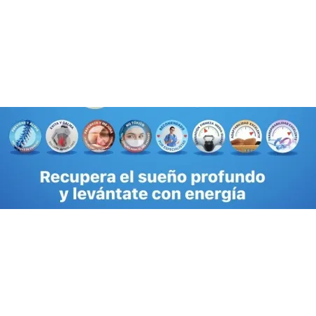 Colchón Plus Salute Nico juvenil