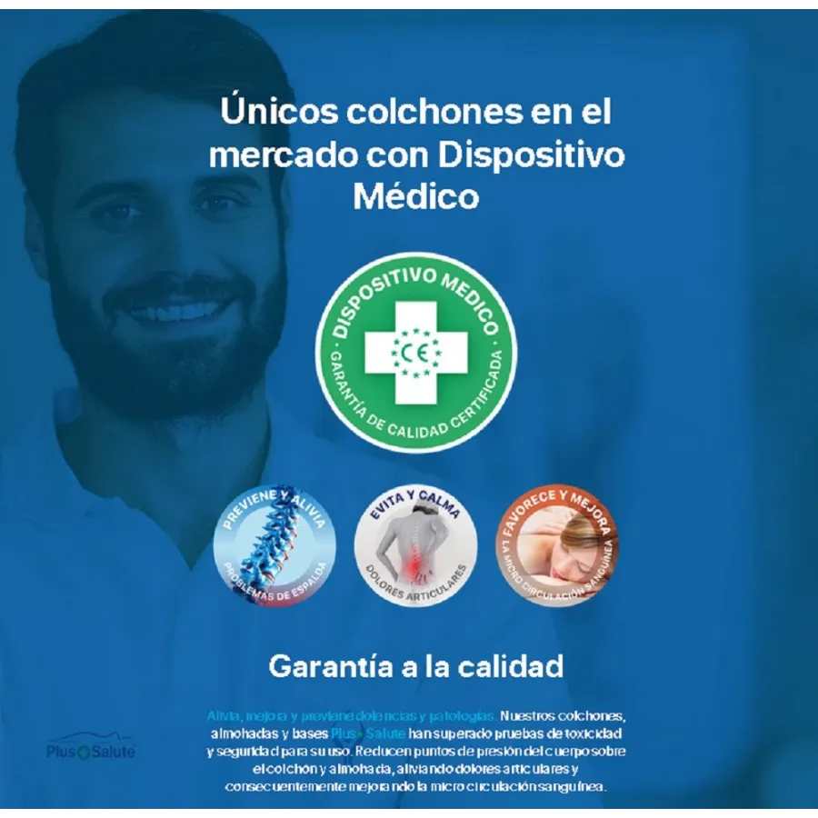 Colchón D-Home HD Plus Salute