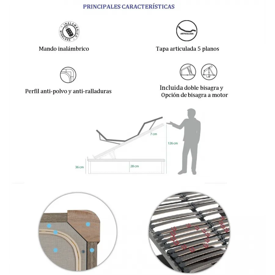 Canapé Koala Confort  Articulado
