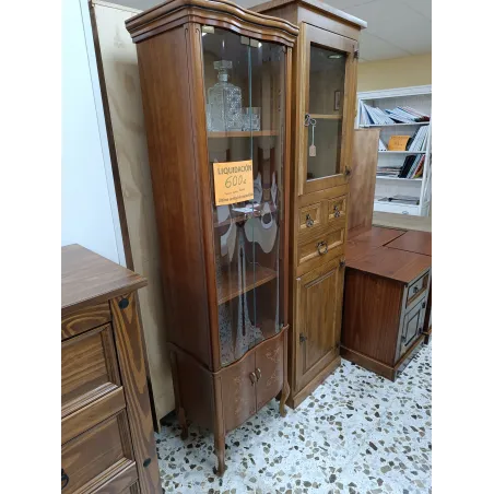 Vitrina cerezo clásica