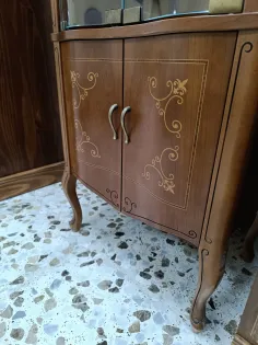 Vitrina cerezo clásica 2