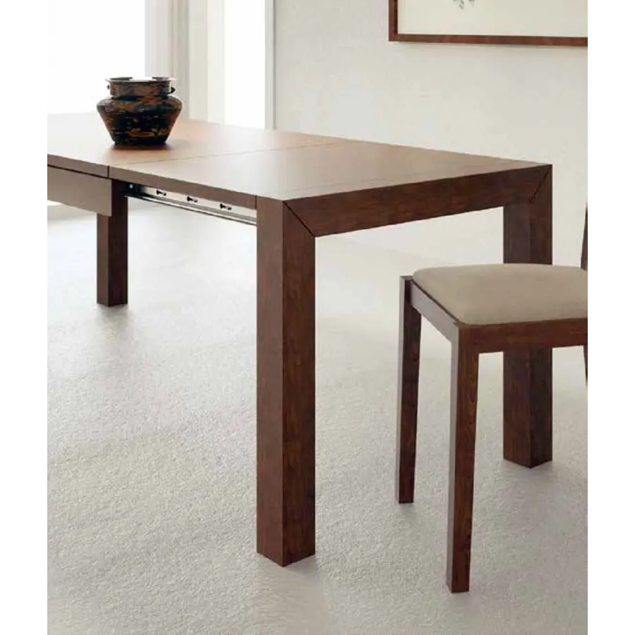 MESA COMEDOR EXTENSIBLE CARRO EN MADERA