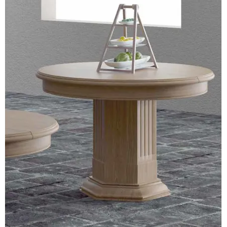 MESA COMEDOR LOPEL PATA COLUMNA EXTENSIBLE