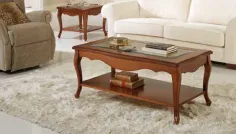 Mesa centro clásica serie Cerezo