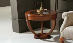 Mesa rincón molduras serie Cerezo