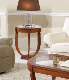 Mesa rincón molduras serie Cerezo