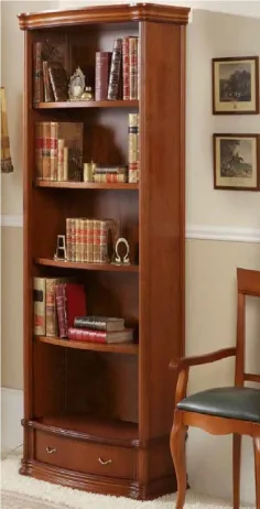 Librero abierto 64 con un cajones