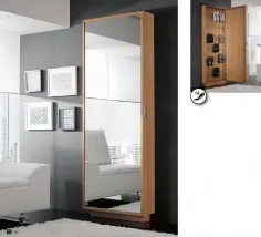 Entradita zapatero con puerta y espejo 74 2
