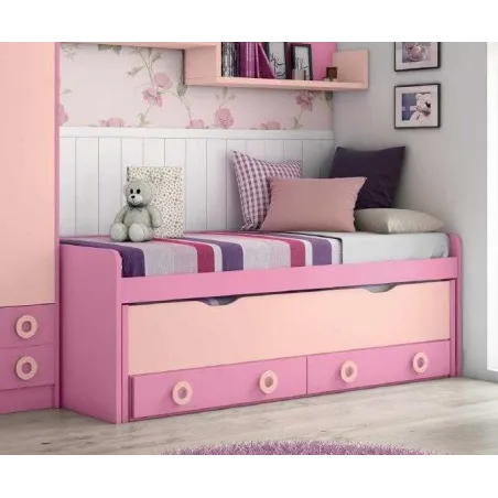 CAMA COMPACTA altura 72cm.