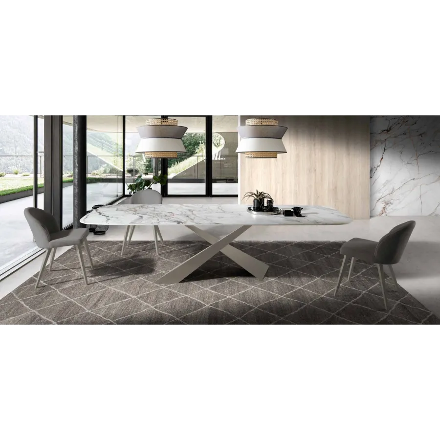 Mesa Jasper extensible en Muebles Guadalhorce