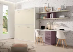 Litera abatible con escritorio en Mueblesguadalhorce.es
