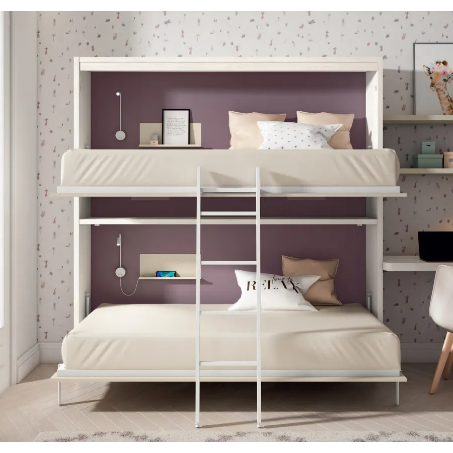 Litera abatible con escritorio en Mueblesguadalhorce.es