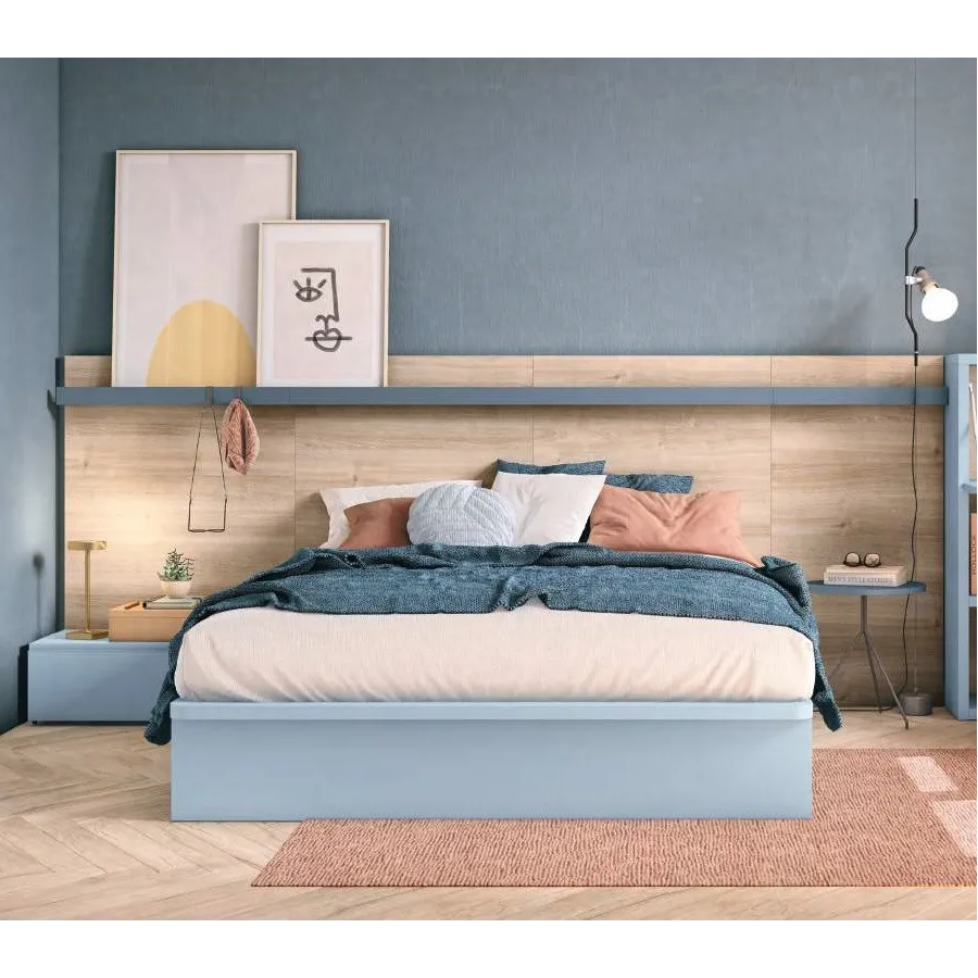 Cama con cajones luxe