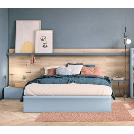 Cama con cajones luxe