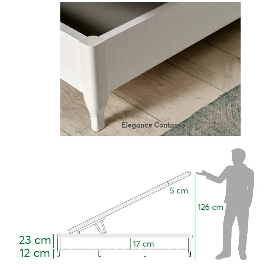 Canapé Nice colonial Gap twin king size