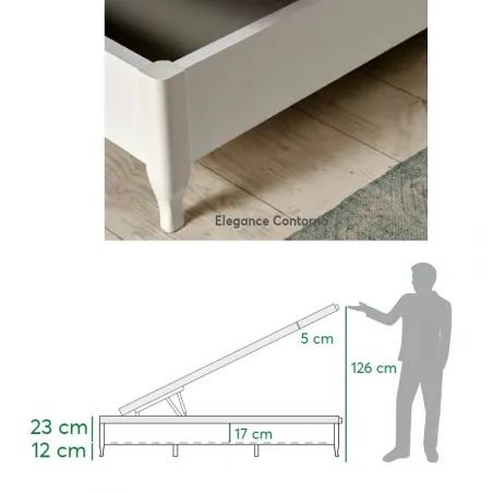 Canapé Nice colonial Gap twin king size