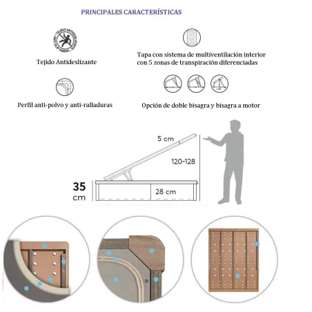 Canapé Confort 3D matrimonio