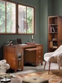 ESCRITORIO FLAMINGO 5 CAJONES 2