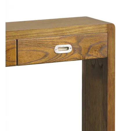 CONSOLA FLASH 2 CAJONES en madera mindi