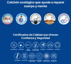 Colchón Plus Salute Visco Bayscent 2