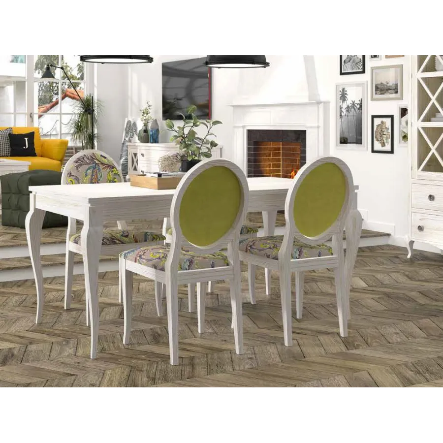 MESA COMEDOR TABICA EXTENSIBLE MEDITERRÁNEO