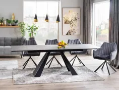 Mesa de comedor extensible keramik Eliot Cattelan en Mueblesguadalhorce.es 2