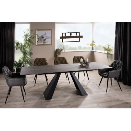 Mesa de comedor extensible keramik Eliot Cattelan en Mueblesguadalhorce.es