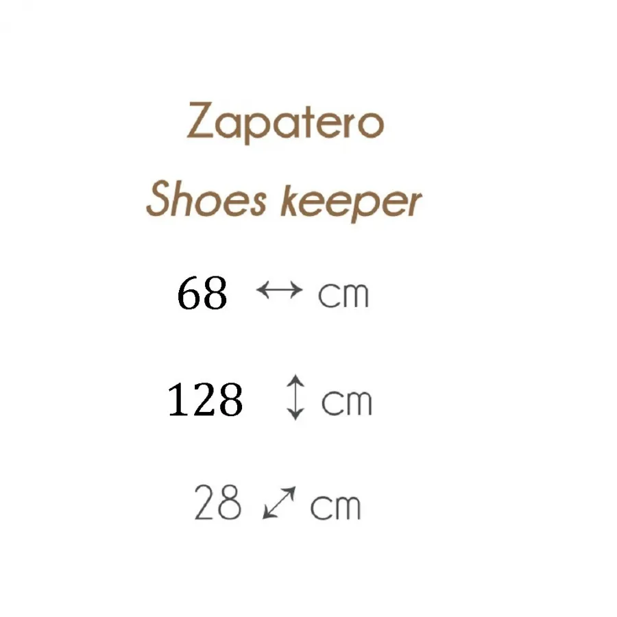 ZAPATERO DE DOS PUERTAS MODERNO DE GRAN CAPACIDAD CON COLORES A ELEGIR