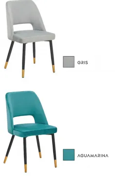 Silla tapizada Paula 2