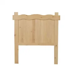Cabecero individual RUSTICO MADERA MACIZA 2