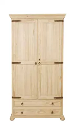 Armario 2 puertas RUSTICO MADERA MACIZA 2