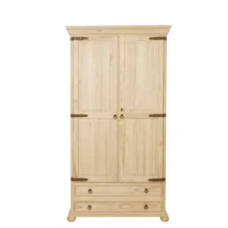 Armario 2 puertas RUSTICO MADERA MACIZA