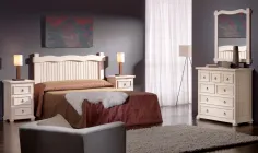 Dormitorio Mexicano matrimonio MADERA MACIZA