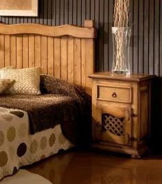 Dormitorio Mexicano 02 matrimonio MADERA MACIZA 2