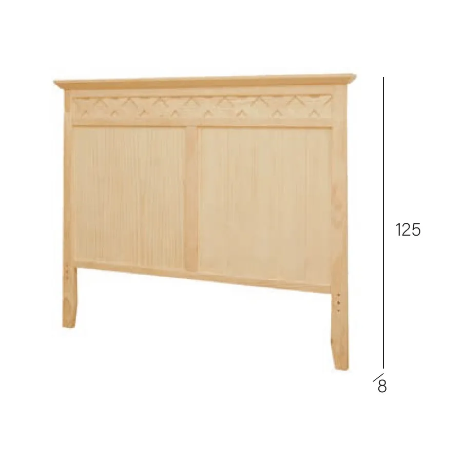 Cabecero cruceta Rústika matrimonio