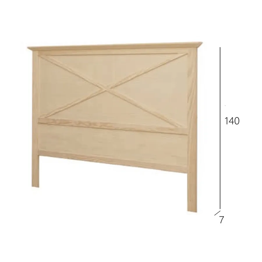 Cabecero cruceta Rústika matrimonio