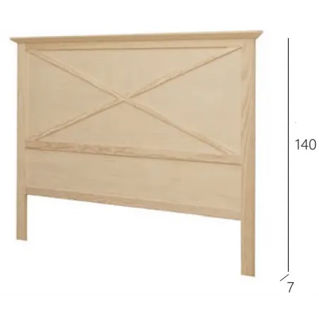 Cabecero cruceta Rústika matrimonio