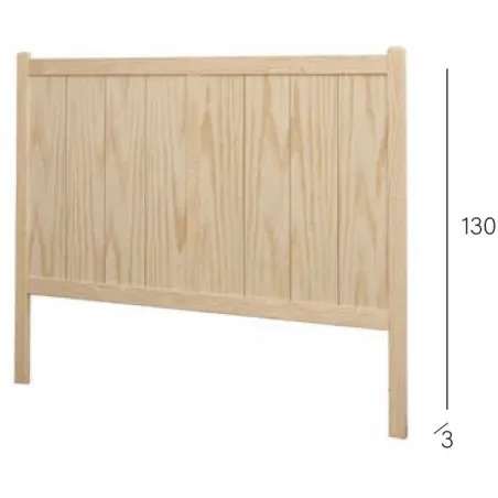 Cabecero cruceta Rústika matrimonio