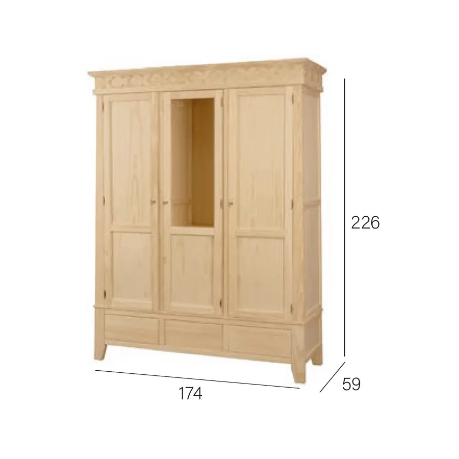 Cabecero cruceta Rústika matrimonio