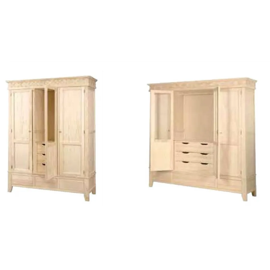Armario 3 / 4 puertas MADERA MACIZA