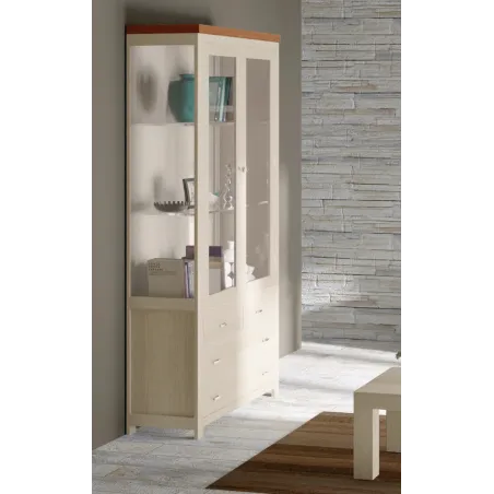 Vitrina expositora MADERA 100 CM. ASTURIAS