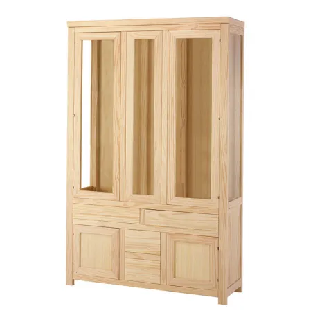 Vitrina expositora MADERA 130 CM. ASTURIAS