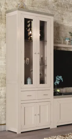 Vitrina estrecha MADERA 130 CM. ASTURIAS