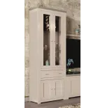 Vitrina estrecha MADERA 130 CM. ASTURIAS