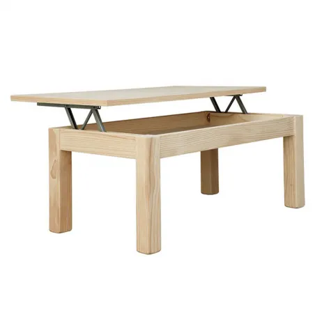 Mesa centro elevable MADERA ASTURIAS