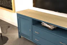 TV colonial madera 195 cm. EN MUEBLEDESCANSO.COM 2