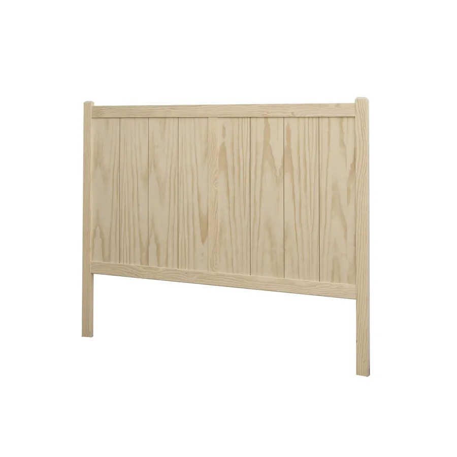 Cabecero rústico individual madera 