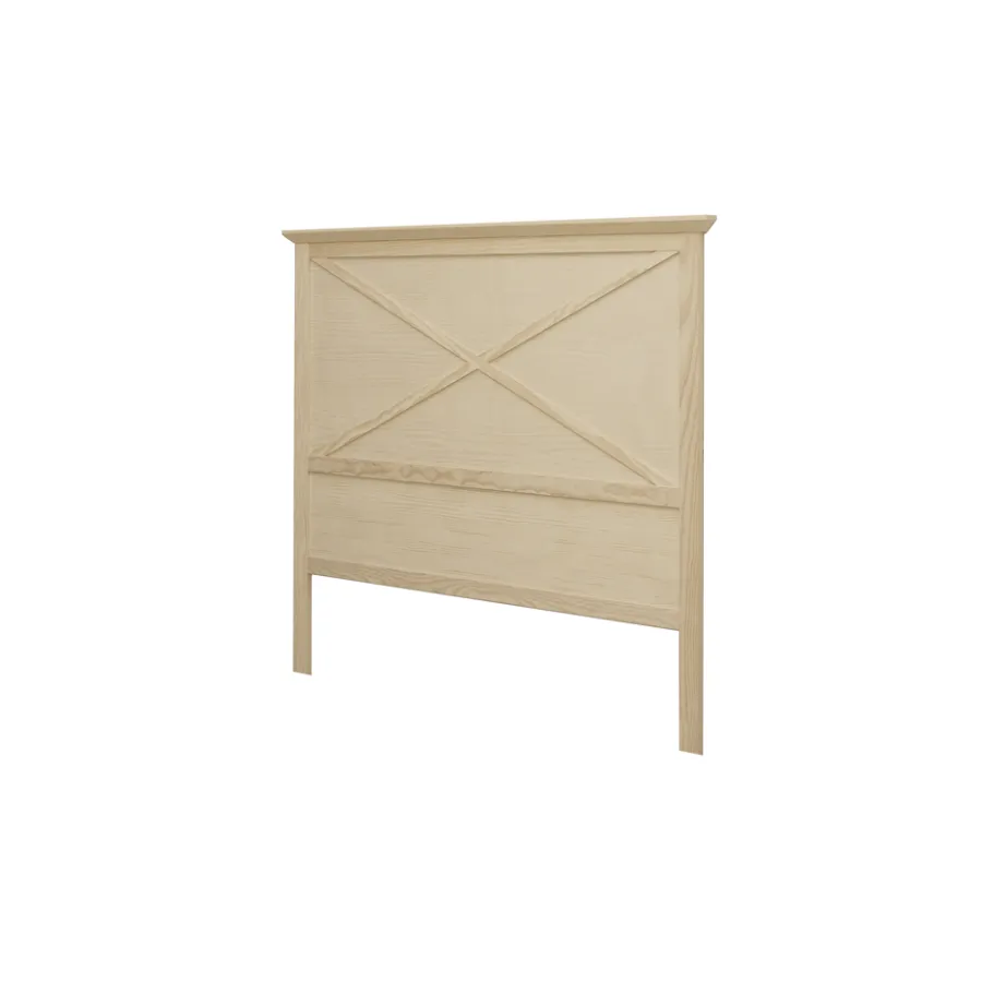 Cabecero colonial madera de matrimonio 