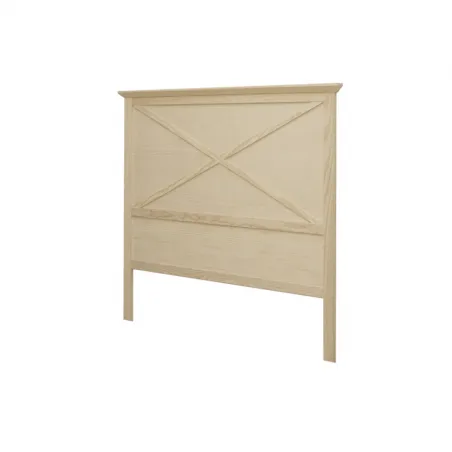 Cabecero colonial madera de matrimonio 